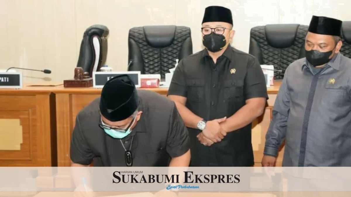 Pemkab Sukabumi dan DPRD Tetapkan Tiga Raperda