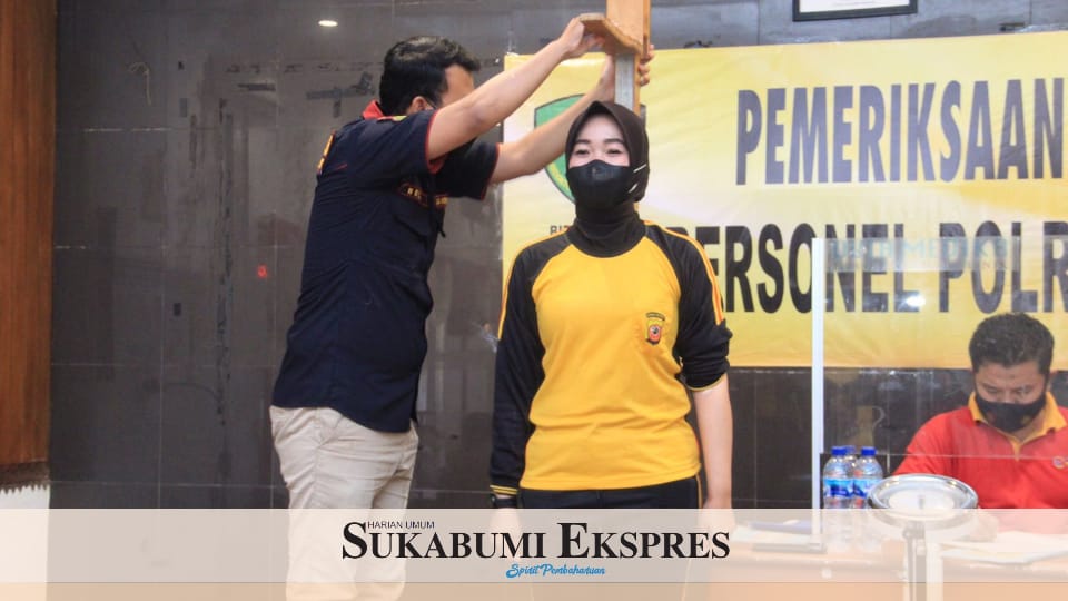 Personel Polres Sukabumi Kota Jalani Pemeriksaan Kesehatan