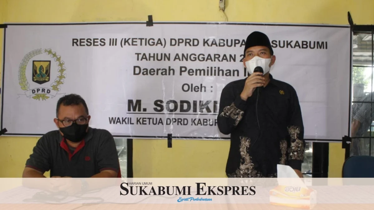 Wakil Ketua DPRD Kabupaten Sukabumi Reses Ketiga di Empat Lokasi