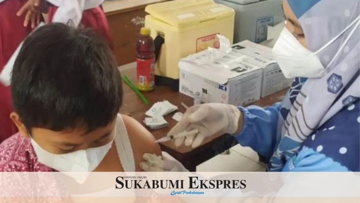 Dinkes Gebyarkan Pemberian Imuniasi Measles Rubella