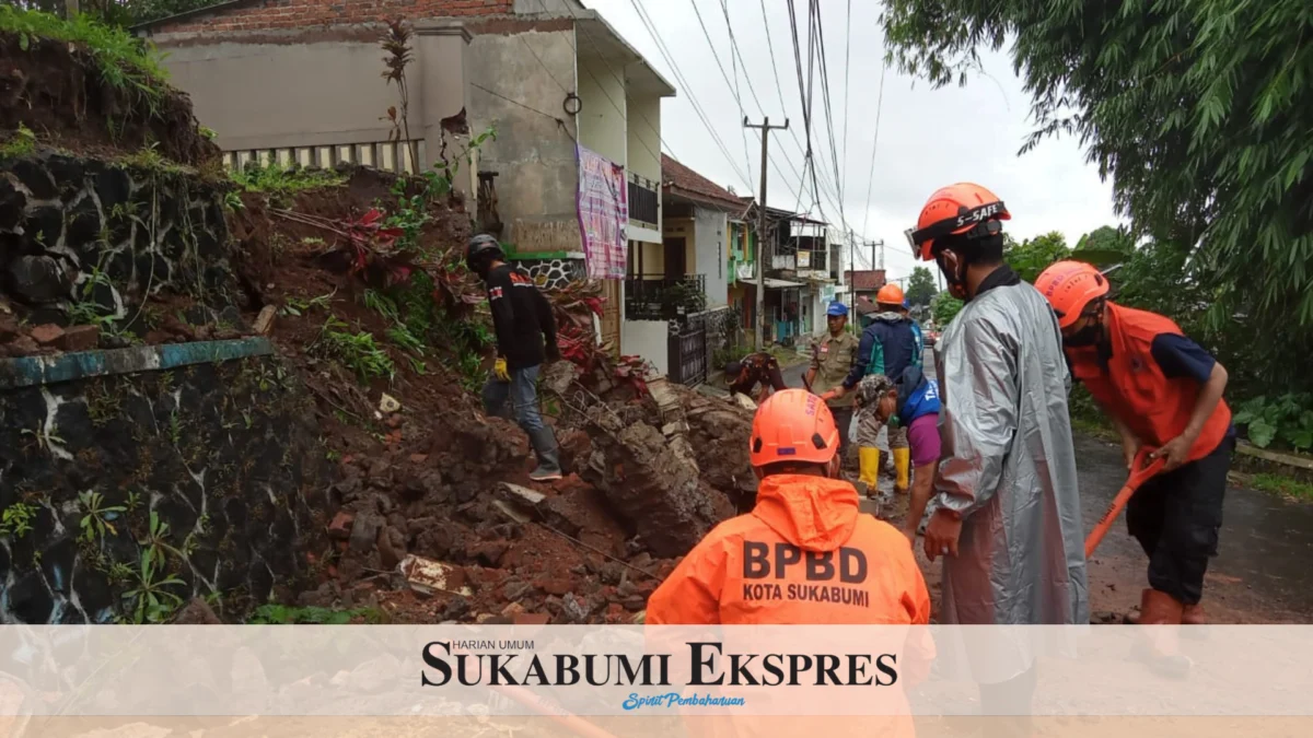 Banjir dan Tanah Longsor Terjang Kota Sukabumi di 17 Lokasi