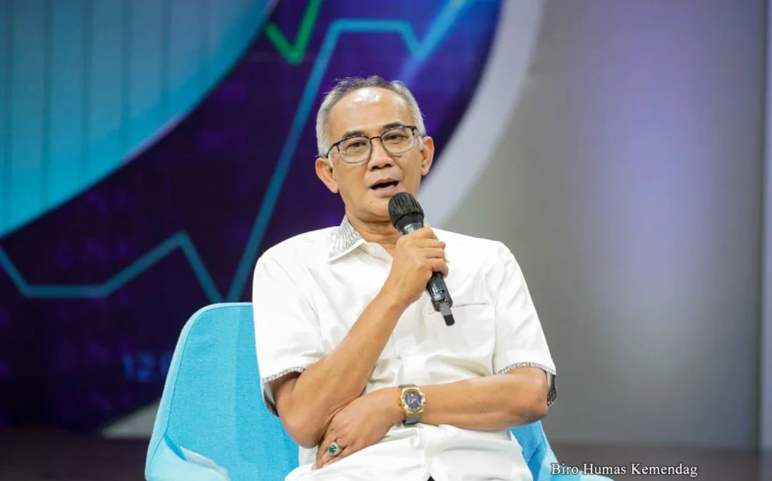 Direktur Jenderal Perdagangan Dalam Negeri Oke Nurwan ketika membicarakan ketersediaan kedelai