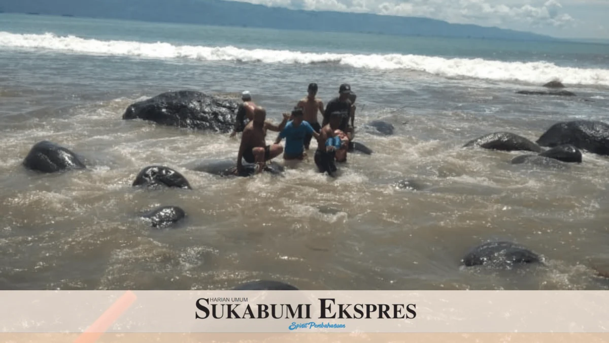 Tiga Bocah Terseret Arus Pantai Kamboja Palabuhanratu, Satu Orang Tewas