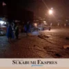 Wilayah pelabuhan ratu Kabupaten Sukabumi di Pelabuhan Ratu diKepung Banjir Tadi Malam