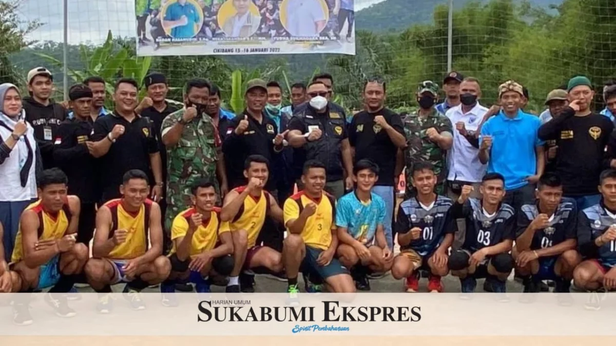 Turnamen Bola Voli Bareda Cup Diikuti Puluhan Klub Bola Voli Se Kecamatan Cikidang untuk unjuk kebolehan dan memasyarakatkan olahraga