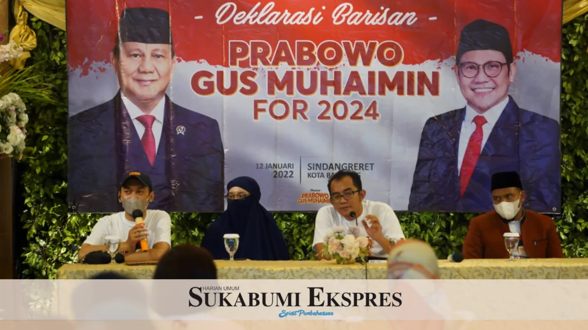 Barisan Prabowo-Muhaimin Deklarasi