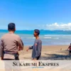 Polres Sukabumi Pantau Kondisi Pantai