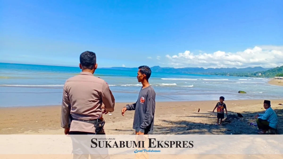 Polres Sukabumi Pantau Kondisi Pantai