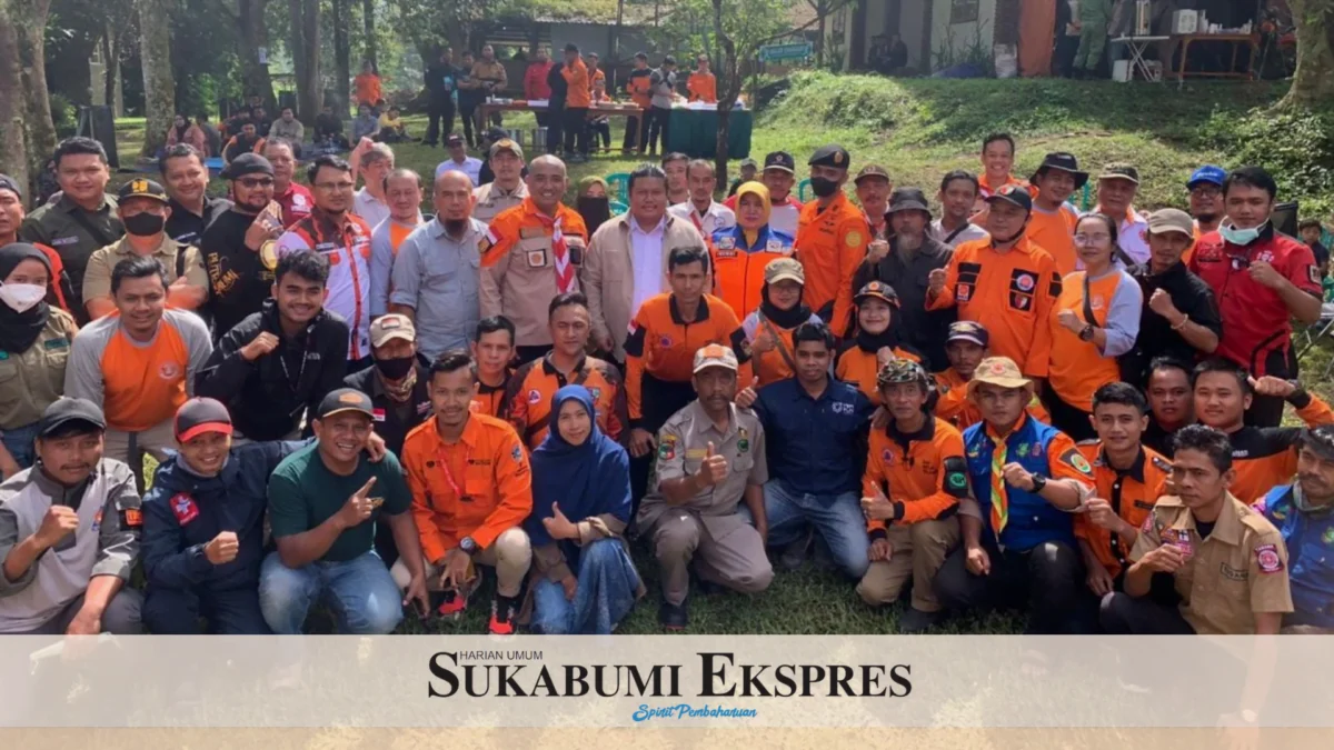 71 Relawan Bencana di Kota Sukabumi Berkumpul, Sharing Tentang Pencegahan Bencana 