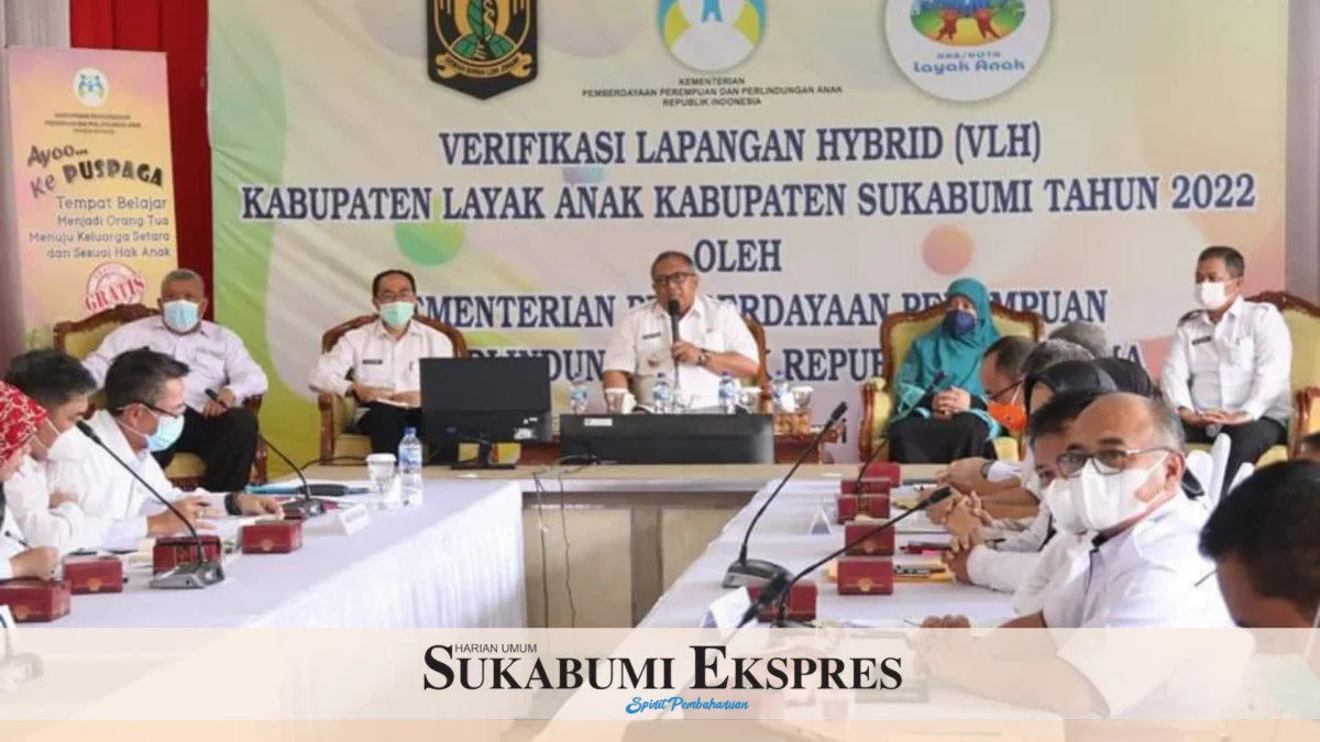 Kementrian PPPA Verifikasi Lapangan KLA Kabupaten Sukabumi