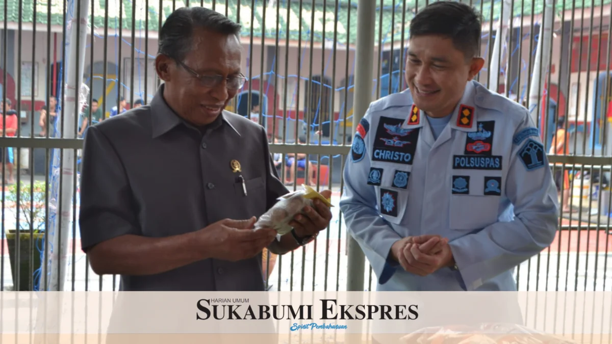 Bantu Promosikan Hasil Karya Warga Binaan, Ketua DPRD Kota Sukabumi Kunjungi Lapas