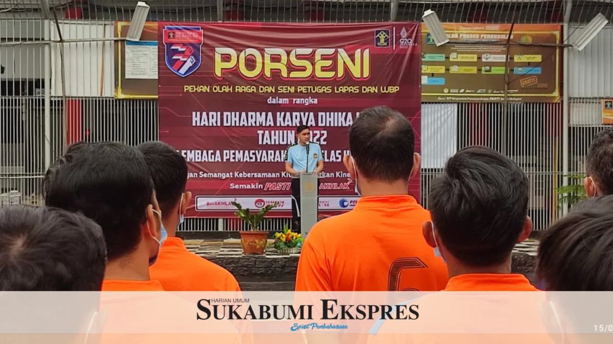 Berbagai Lomba Meriahkan HDKD di Lapas Sukabumi