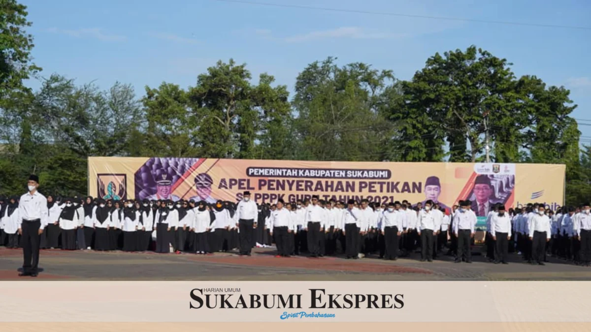 Gaji P3K Beban Daerah, qPemkab Sukabumi Tunda Pembangunan Infrastruktur