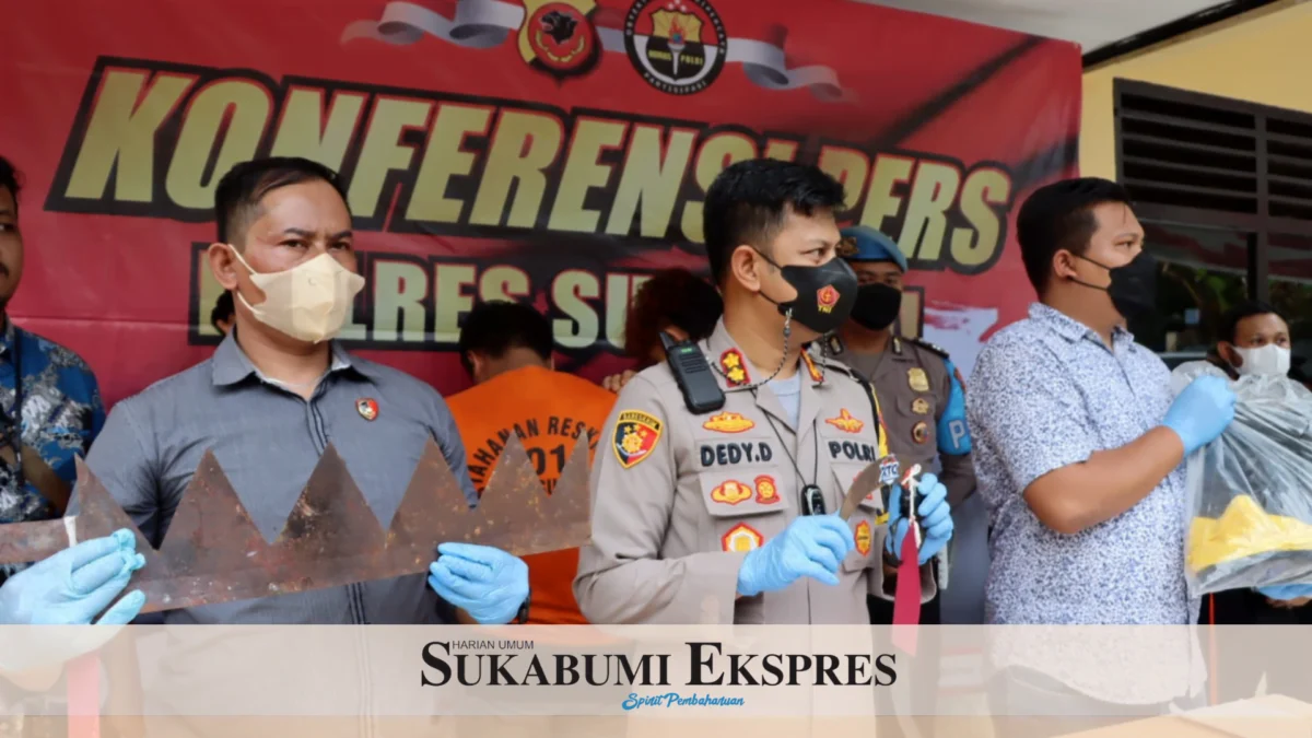Anggota Geng Motor Pelaku Pembunuhan Diciduk Polres Sukabumi