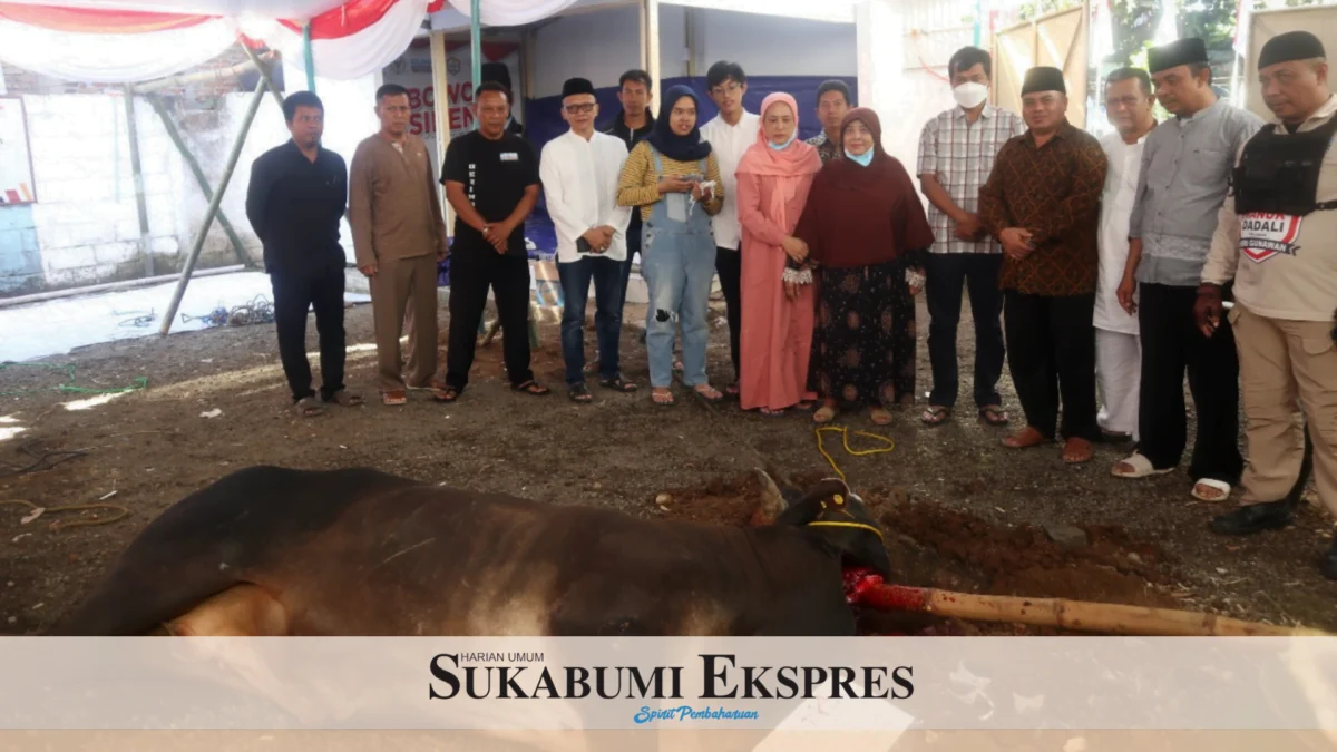 RAI Hergun Salurkan Ribuan Daging Qurban Untuk Masyarakat Sukabumi