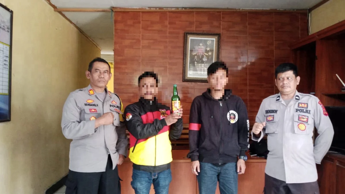 Dua Anggota Geng Motor Diciduk Polisi di Warungkiara