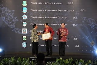 Terapkan Sistem Merit, Pemkot Sukabumi Raih Penghargaan dari KASN