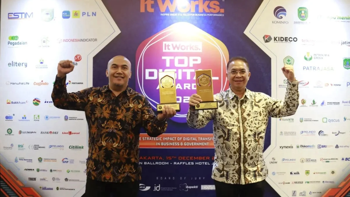 Pemkot Sukabumi Raih Penghargaan Top Digital Award 2022