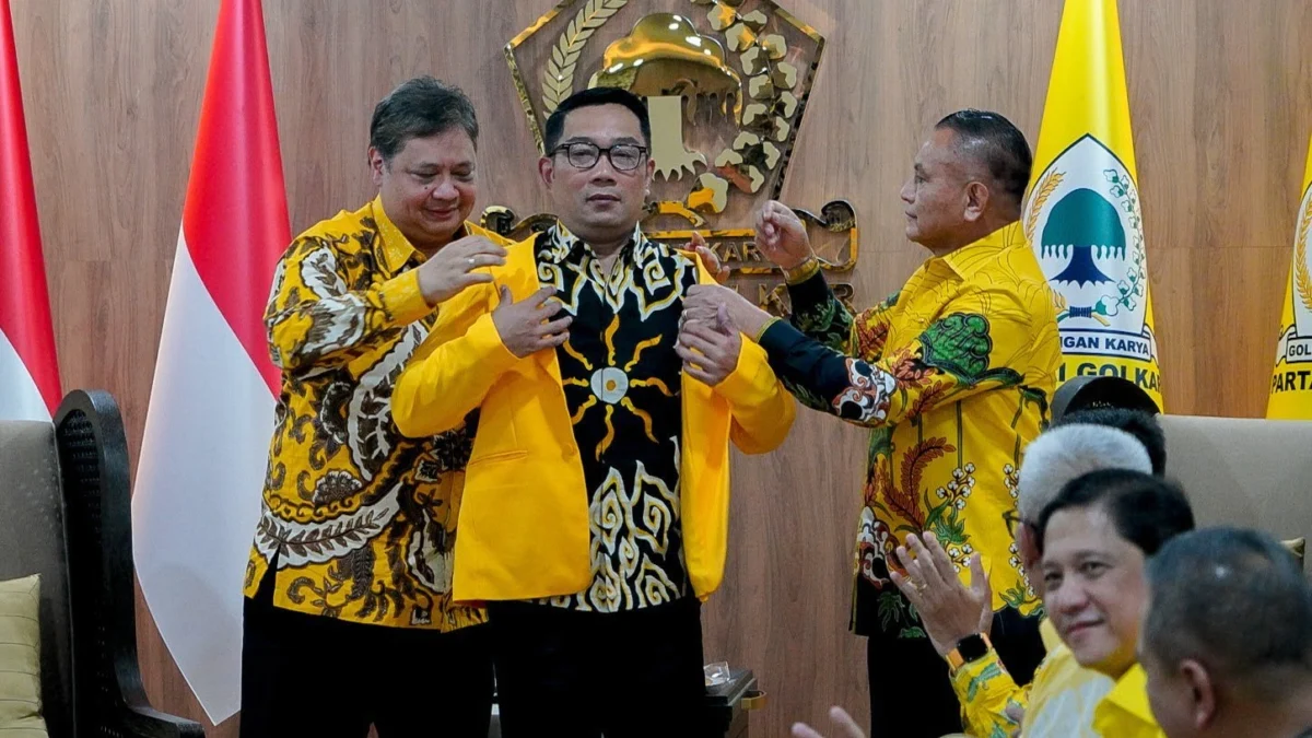 Alasan Ridwan Kamil Gabung Golkar