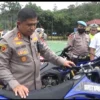Ganggu Ketertiban, Puluhan Motor Diamankan Polres Sukabumi.