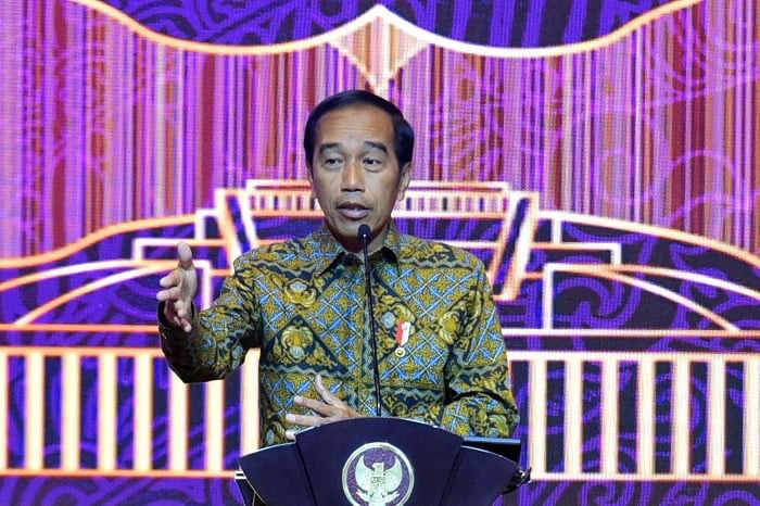 Jokowi Sebut Elektabilitas Partai Gerindra dan Prabowo Berpontensi Teratas