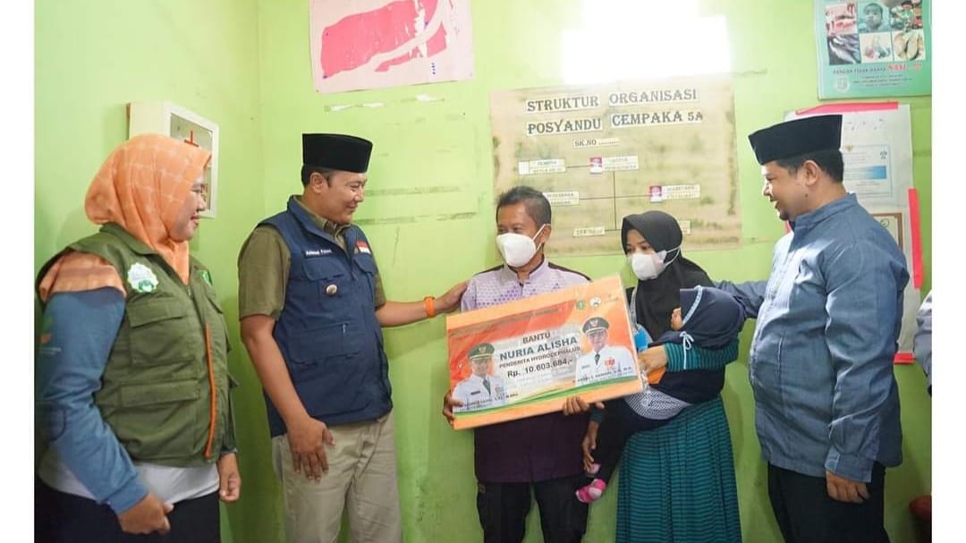 Pemkot Sukabumi Salurkan Udunan Online Bantu Penderita Hidrosefalus