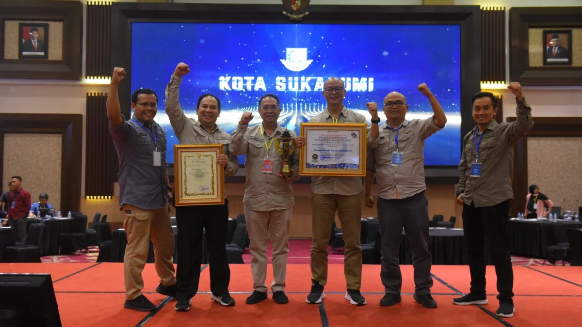 Pemkot Sukabumi Sabet Dua Penghargaan dari Pemprov Jabar dan Ombusman RI