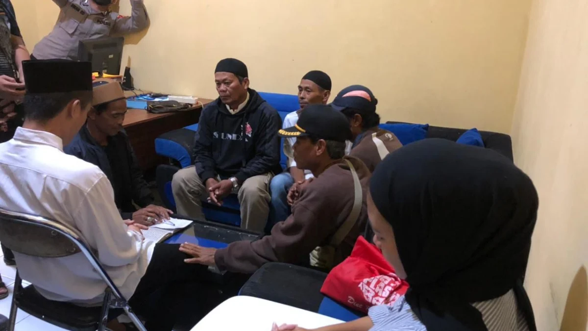 Pengedar Narkoba Menikah di Rutan Polres Sukabumi