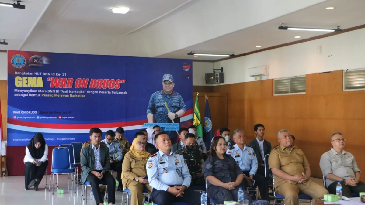 BNN Apresiasi Program War on Drugs BNNK Sukabumi