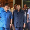 Surya Paloh Respon Baik Momen Jokowi Bersama Prabowo dan Ganjar