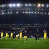 Para Pemain Inter Milan Rayakan Kelolosan ke 8 Besar UCL