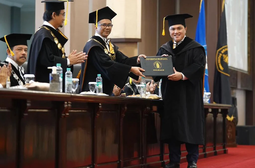 Erick Thohir terima gelar Doktor Honoris Causa dari Universitas Brawijaya