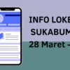 info loker sukabumi lulusan sma smk - 28 maret - 2