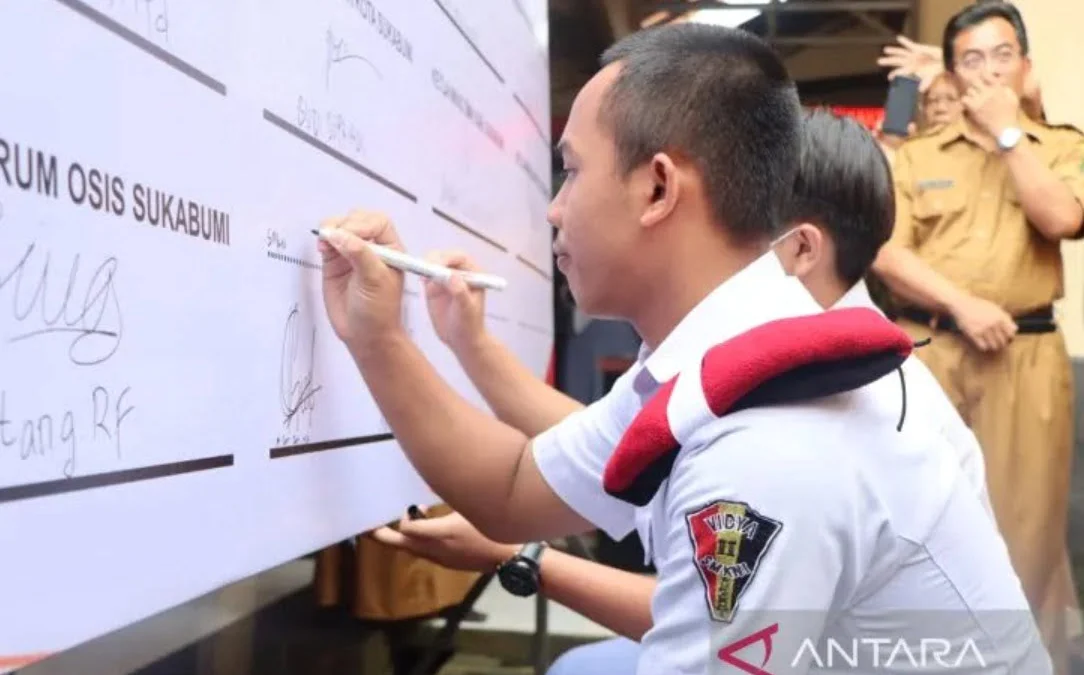 Polres Sukabumi Bersatu dengan Para Pelajar Menjelang Bulan Puasa, Ada Apa?