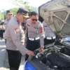 Jelang Operasi Ketupat Lodaya, Puluhan Randis Polres Sukabumi Uji Kelayakan