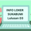 Info Loker SUKABUMI Lulusan D3 -8 april