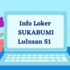 Info Loker SUKABUMI Lulusan S1 - 4 April