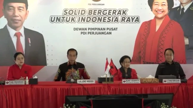 Megawati Resmi Tunjuk Ganjar Pranowo Sebagai Bakal Calon Presiden 2024 dari PDI P