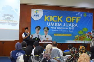 Kota Sukabumi Pertama di Jabar Gelar Kick Off UMKM Juara