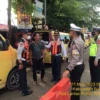 Tim Gabungan Tertibkan PKL dan Angkot di Wilayah Palabuhanratu