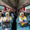 Jemaah Haji Cianjur Kloter Pertama Diberangkatkan