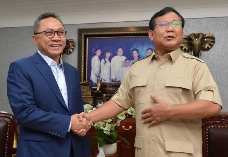 Matangkan Koalisi, Prabowo dan Zulhas Gelar Pertemuan