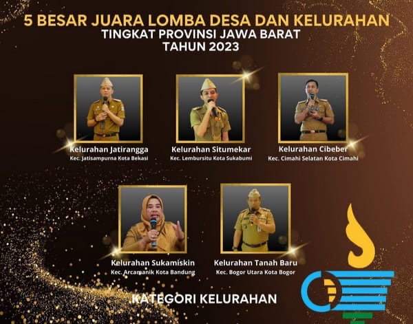 Masuk Lima Besar Lomba Kelurahan Tingkat Jabar