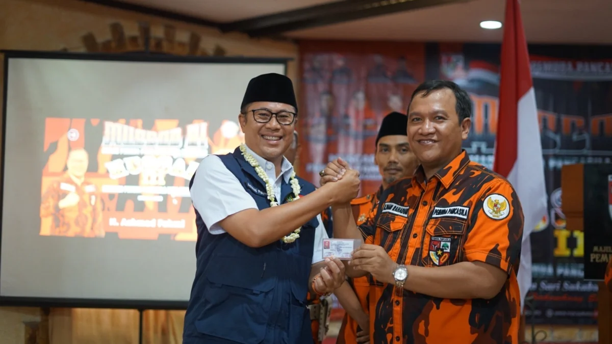 Wali Kota Sukabumi Didaulat jadi Keluarga Besar Pemuda Pancasila