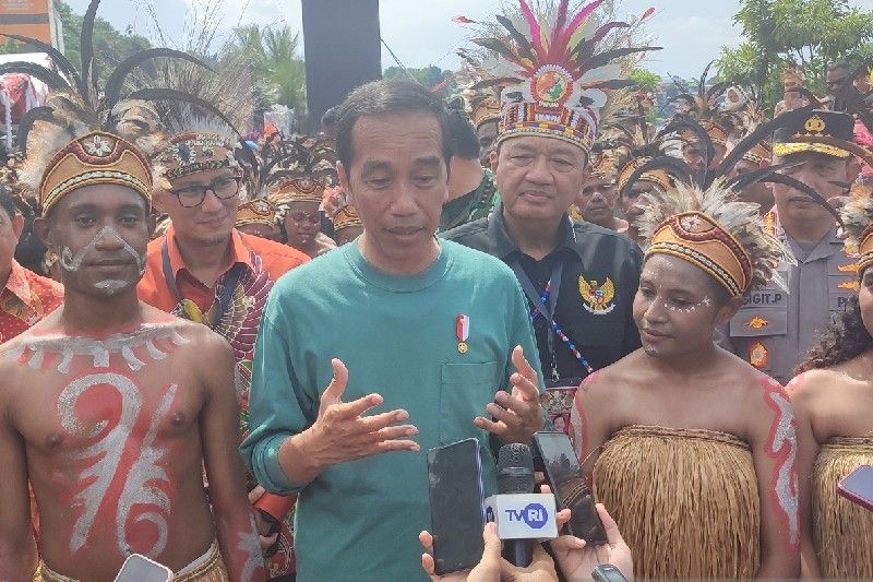 Presiden Sebut Potensi Industri Kreatif di Papua Sangat Besar