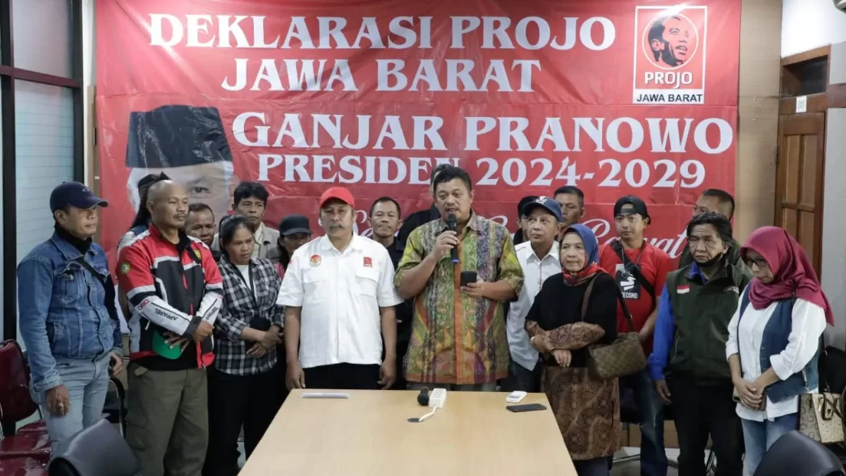 Projo se-Jabar Dukung Ganjar Pranowo Presiden 2024