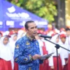 Ratusan Siswa di Kota Sukabumi Deklarasikan Anti Kekerasan di Hari Pertama Sekolah