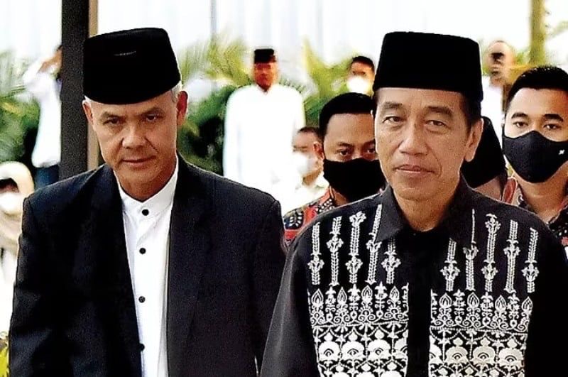 Survei Indikator Sebut 49,3 Persen Pemilih Jokowi pada 2019 Dukung Ganjar.