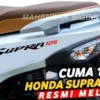 Honda Resmi Rilis Motor Supra Matic 125cc, Body Sexy dengan Harga Terjangkau