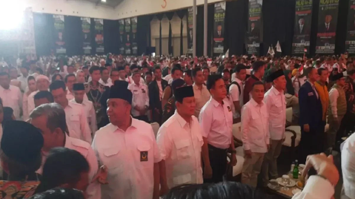 Partai bulan bintang Deklarasi Dukungan Prabowo Subianto Capres 2024.